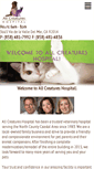 Mobile Screenshot of allcreatureshospital.com